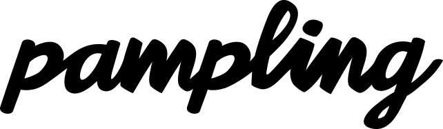 LogoPampling Negro